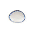 300385 - Costa Nova Brisa Oval Plate Ria Blue (Sold in sets of 6)
