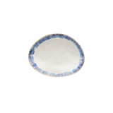 300385 - Costa Nova Brisa Oval Plate Ria Blue (Sold in sets of 6)