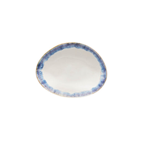300385 - Costa Nova Brisa Oval Plate Ria Blue (Sold in sets of 6)