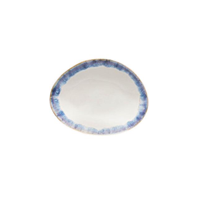 300385 - Costa Nova Brisa Oval Plate Ria Blue (Sold in sets of 6)