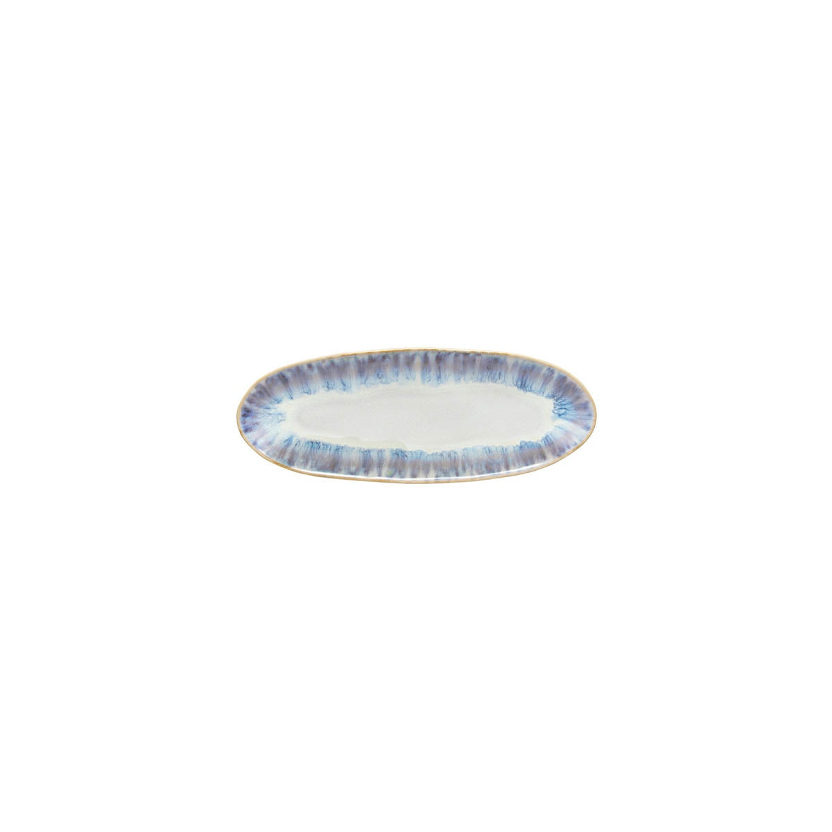 300385 - Costa Nova Brisa Oval Plate Ria Blue (Sold in sets of 6) - Image 2