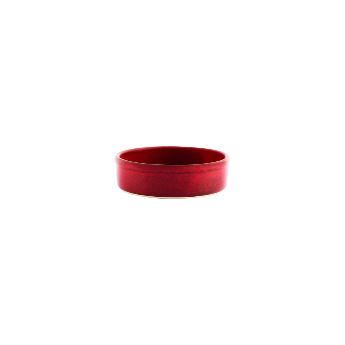 Tablekraft Artistica Round Tapas Dish Reactive Red (Sold in sets of 4)