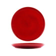 Tablekraft Artistica Round Plate Rld/Edge 270Mm Reactive Red