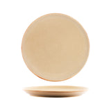 Tablekraft Artistica Round Plate Rolled Edge-Flame (Sold in sets of 4)