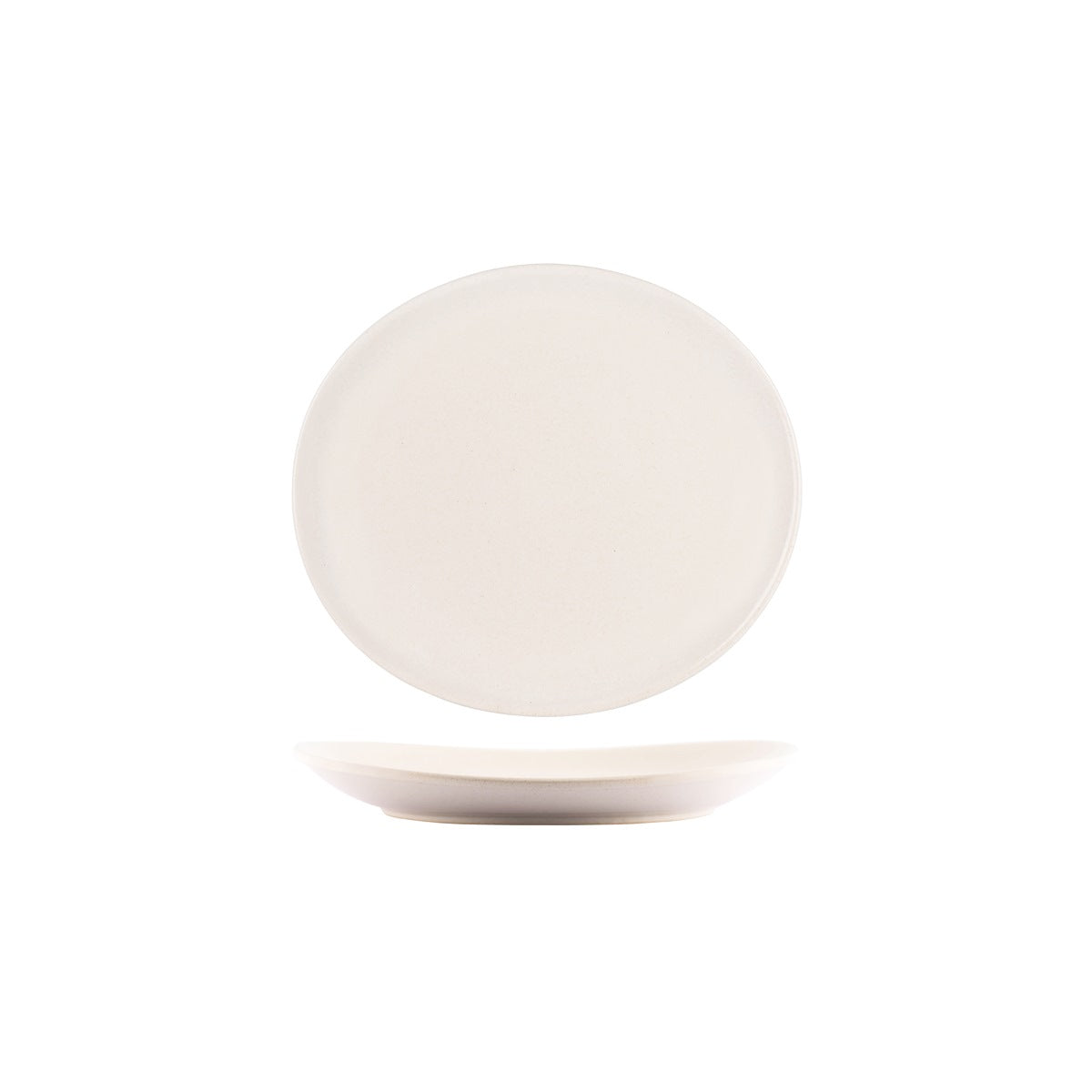 Tablekraft Artistica Oval Coupe Plate Sand (Sold in sets of 4)