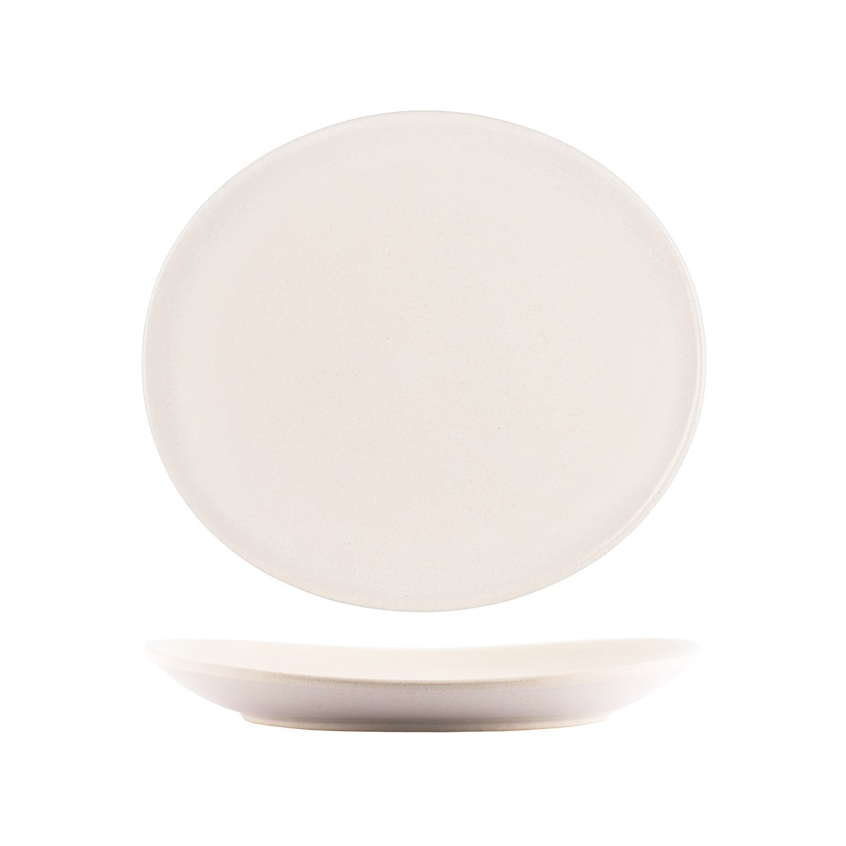 Tablekraft Artistica Oval Coupe Plate Sand (Sold in sets of 4)