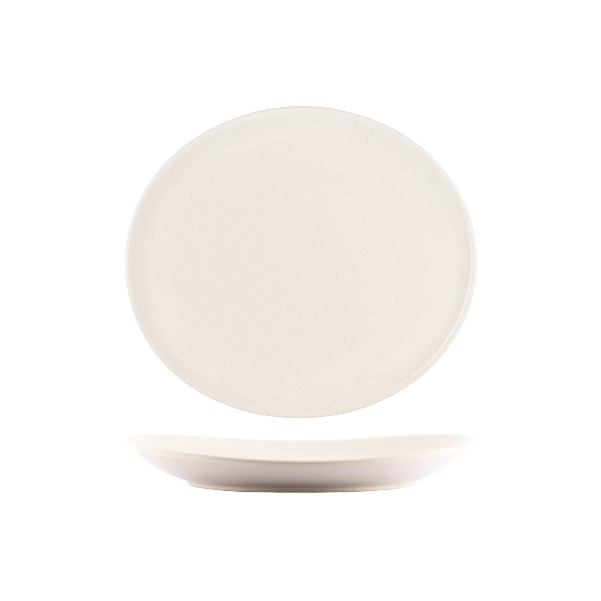 Tablekraft Artistica Oval Coupe Plate Sand (Sold in sets of 4)