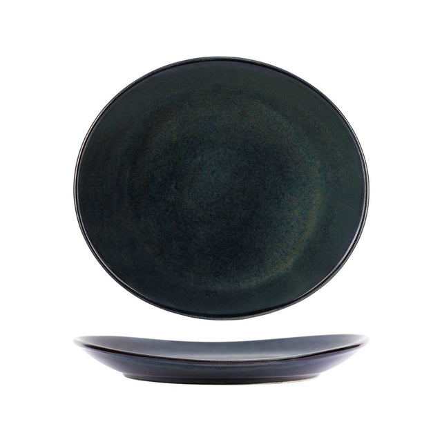 Tablekraft Artistica Oval Plate 295X250X35Mm Midnight Blue