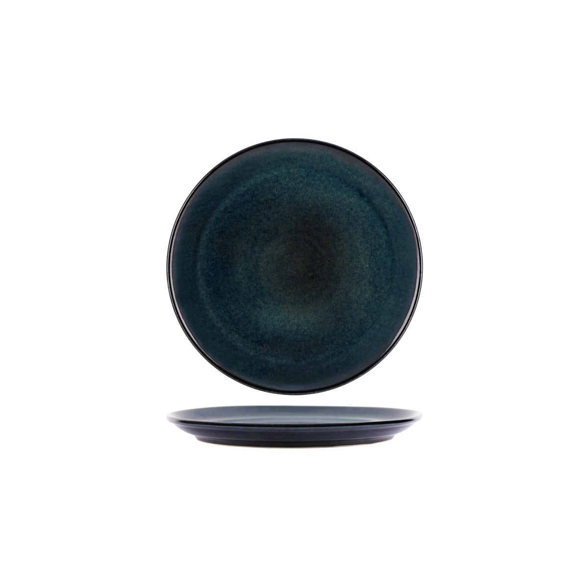 Tablekraft Artistica Rnd Plate R/Edge 240X27Mm Midnight Blue