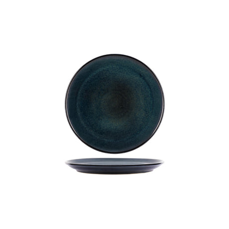 Tablekraft Artistica Rnd Plate R/Edge 240X27Mm Midnight Blue
