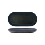 Tablekraft Artistica Ovl Coupe Plate 300x140mm Midnight Blue (Sold in sets of 4)