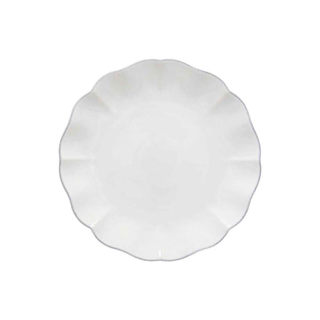 301750 - Costa Nova Rosa Plate White (Sold in sets of 6)