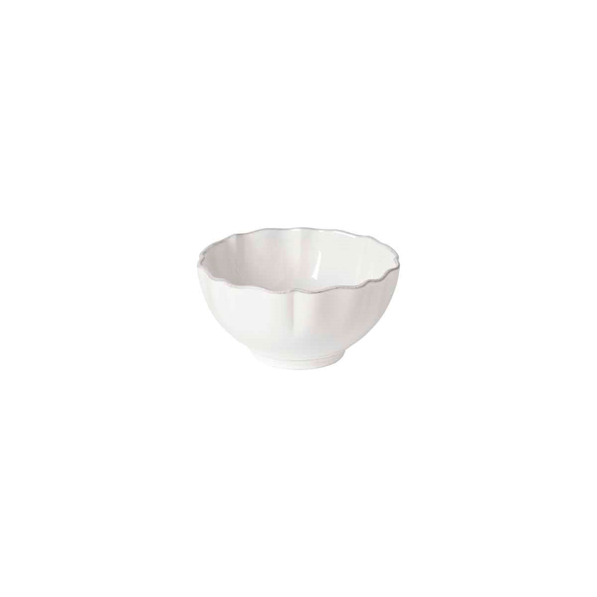 301752 - Costa Nova Rosa Bowl 160x80mm 660ml White (Das161-Whi) (Sold in sets of 6)