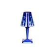 Tablekraft Crystal Cordless Table Lamp Led 120X260Mm Blue