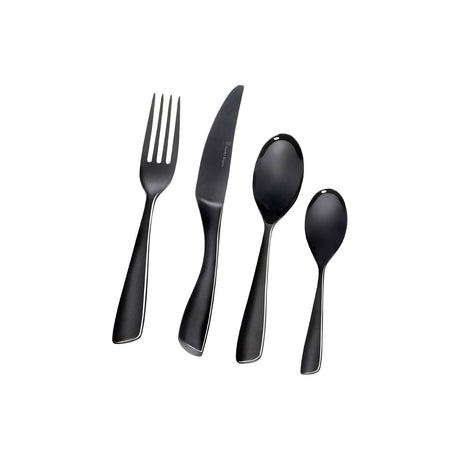 SR50623 - Stanley Rogers Soho Onyx 24Pc Cutlery Set (Sold in sets of 4)