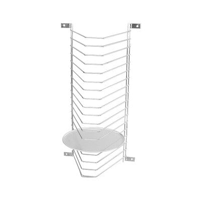 Caterchef Chrome Pizza Trays Racks - Bench & Wall Mount Models (720mm H)