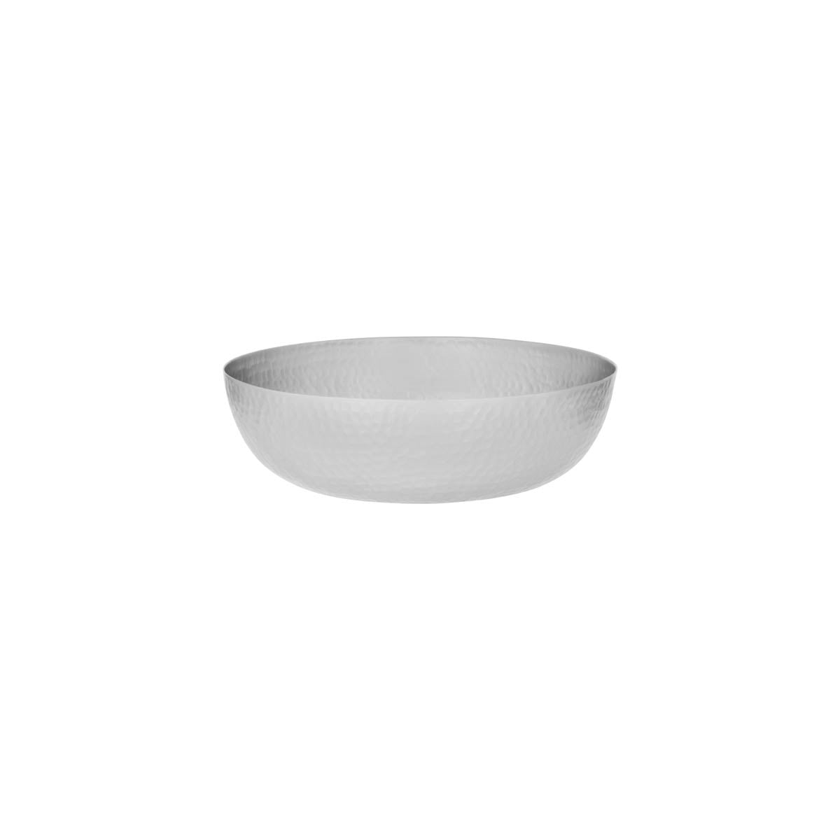 Chef Inox Round Serving Seafood Bowl Hammered (Sold in sets of 4)