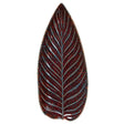 301590 - Costa Nova Riviera Strelizia Leaf 398mm Vigne (Vea401-Vgn) (Sold in sets of 2)