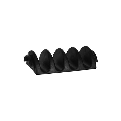 78796 - Coney Island 4 Taco Holder Pp 232x130x63mm Black