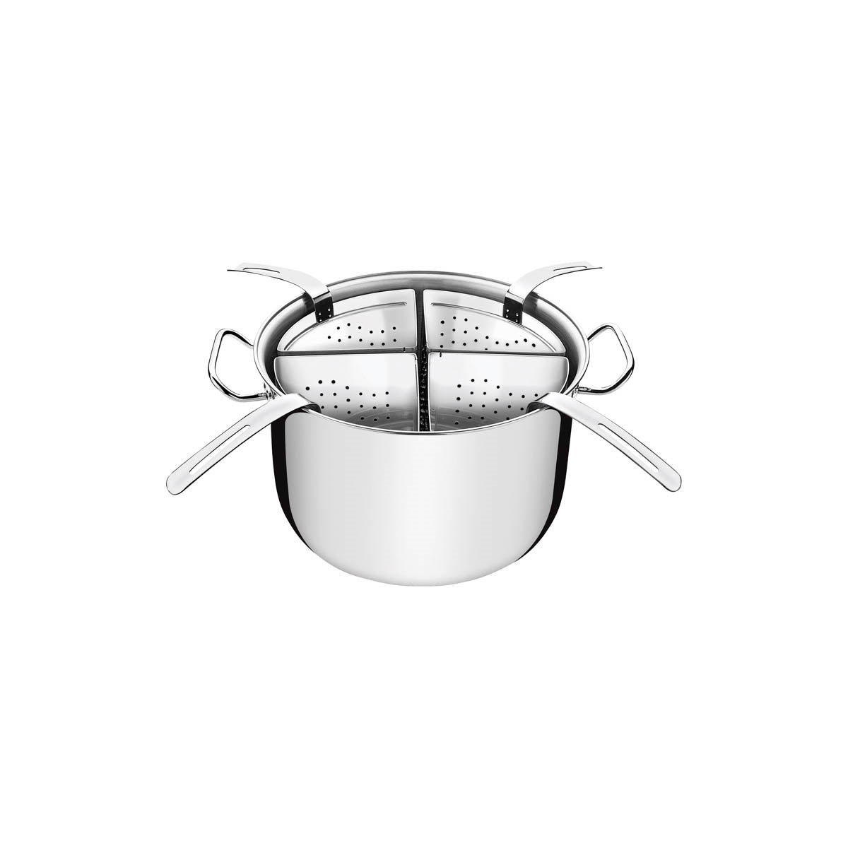 Professional Stock Pot W/Pasta Insert 300mm, 13.5L S/S