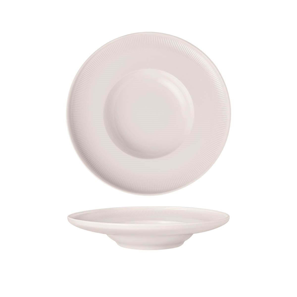 V&B Afina Deep Plate W Rim (Sold in sets of 6)