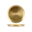 Zanzi Serving Tray Round Brass Satin Pvd 365X30Mm