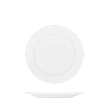 Tablekraft Core White Round Plate Rim Shape - 225Mm