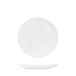 Tablekraft Core White Round Plate Coupe Shape-200Mm