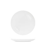 Tablekraft Core White Round Plate Coupe Shape-200Mm