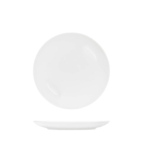 Tablekraft Core White Round Plate Coupe Shape-200Mm