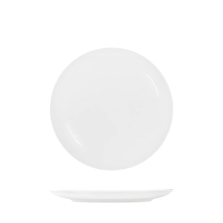 Tablekraft Core White Round Plate Coupe Shape-225Mm