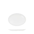 Tablekraft Core White Platter-Oval Coupe Shape -255X180X23Mm