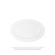 Tablekraft Core White Platter-Oval Rim Shape -355X240X30Mm