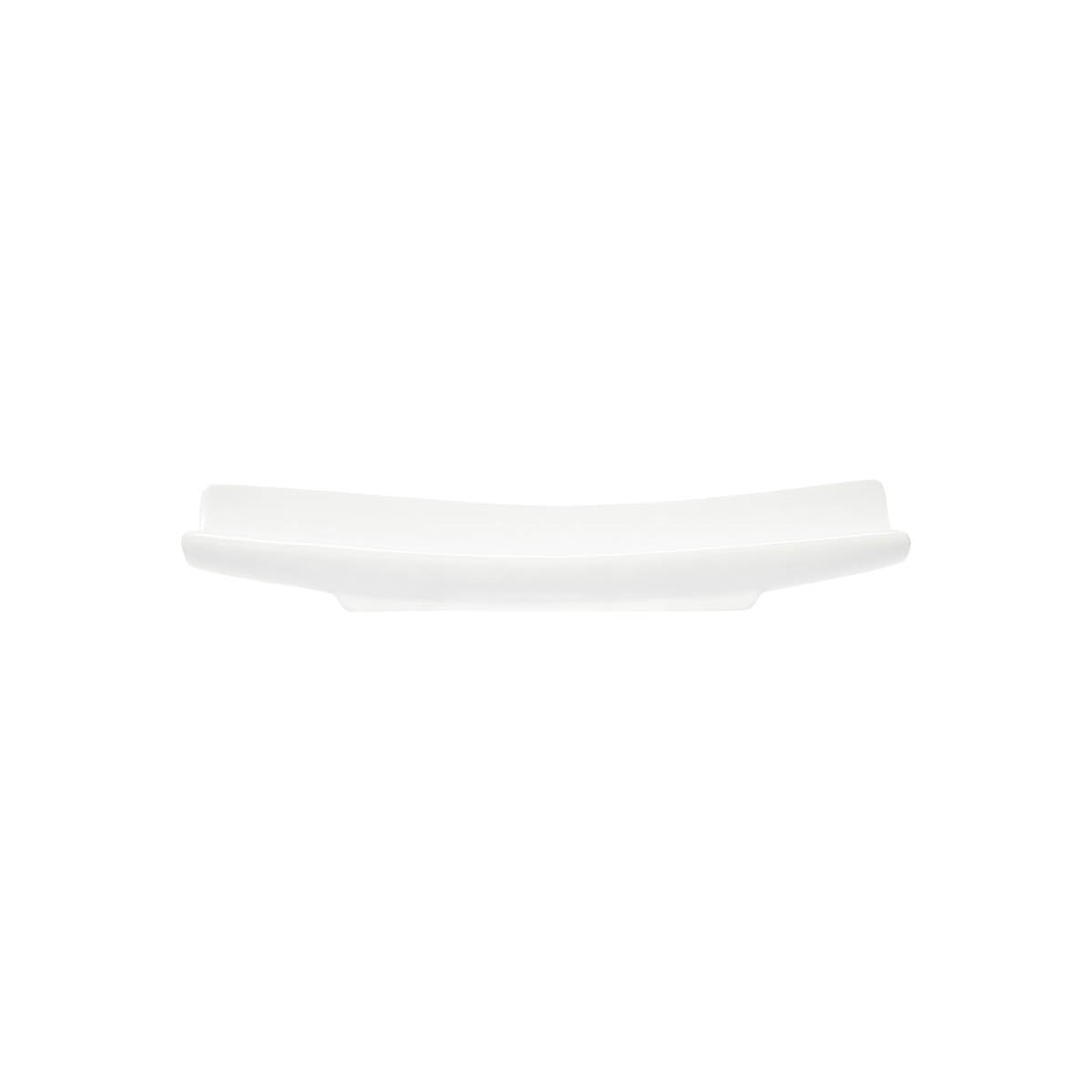 Tablekraft Core White Rectangular Curved (Sold in sets of 6)