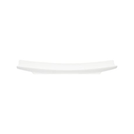 Tablekraft Core White Rectangular Server-275X70X30Mm Curved