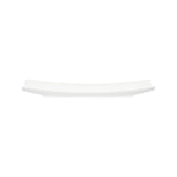 Tablekraft Core White Rectangular Curved (Sold in sets of 6)