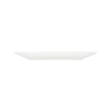Tablekraft Core White Platter-Rectangle Coupe (Sold in sets of 4)