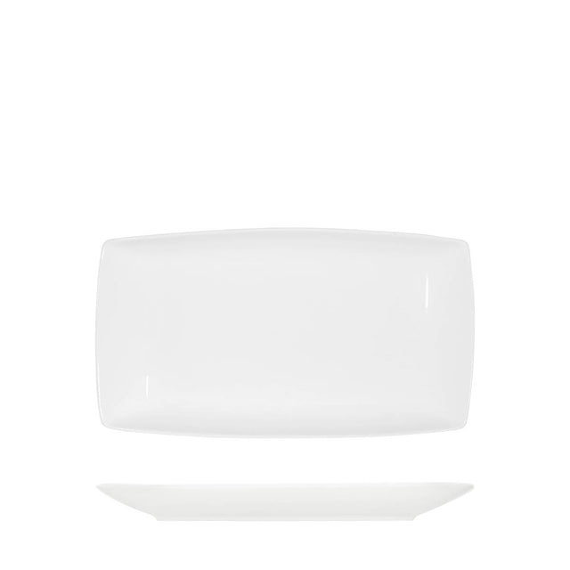 Tablekraft Core White Platter-Rectangle Coupe 415X235X43Mm