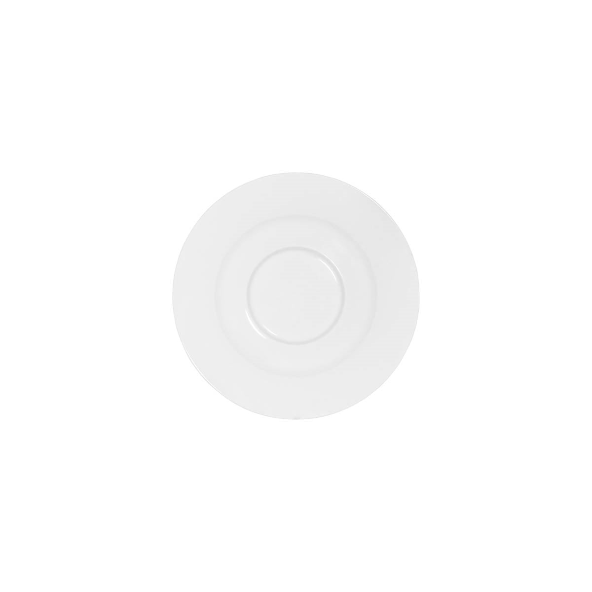 Tablekraft Core White Cappuccino Saucer To Suit 92088 150mm (Sold in sets of 6)