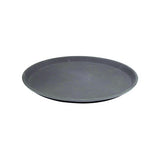 Caterrax Black Fiberglass Bar Trays - Round Non-Slip Serving Trays (11"-16")
