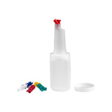 Caterrax Plastic Juice Pitchers - Square Commercial Beverage Containers (1L-2L)
