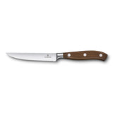 Steak and Pizza Knife, Wavy Edge 12cm - Wood