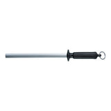 Victorinox Kitchen Sharpening Steel, Oval Diamond Coated 26cm - Black