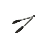 Chef Inox Utility Locking Tong W/Blk Silicone Head S/S 230mm