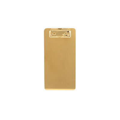 Trenton Gold Stainless Steel Clipboards - Luxury Menu & Bill Holders (A4-A6)