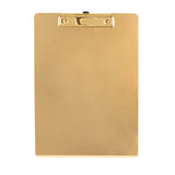 Trenton Gold Stainless Steel Clipboards - Luxury Menu & Bill Holders (A4-A6)