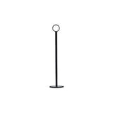 Trenton Heavy Base Ring Clip Table Number Stands - Tall Metal Menu Holders 70mm BASE