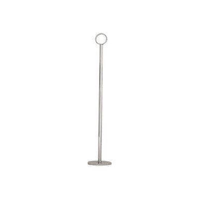 Trenton Heavy Base Ring Clip Table Number Stands - Tall Metal Menu Holders 70mm BASE