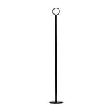 Trenton Heavy Base Ring Clip Table Number Stands - Tall Metal Menu Holders 70mm BASE