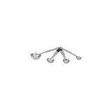 Trenton Stainless Steel Measuring Spoon Sets - Round & Oval Heavy Duty 4pc